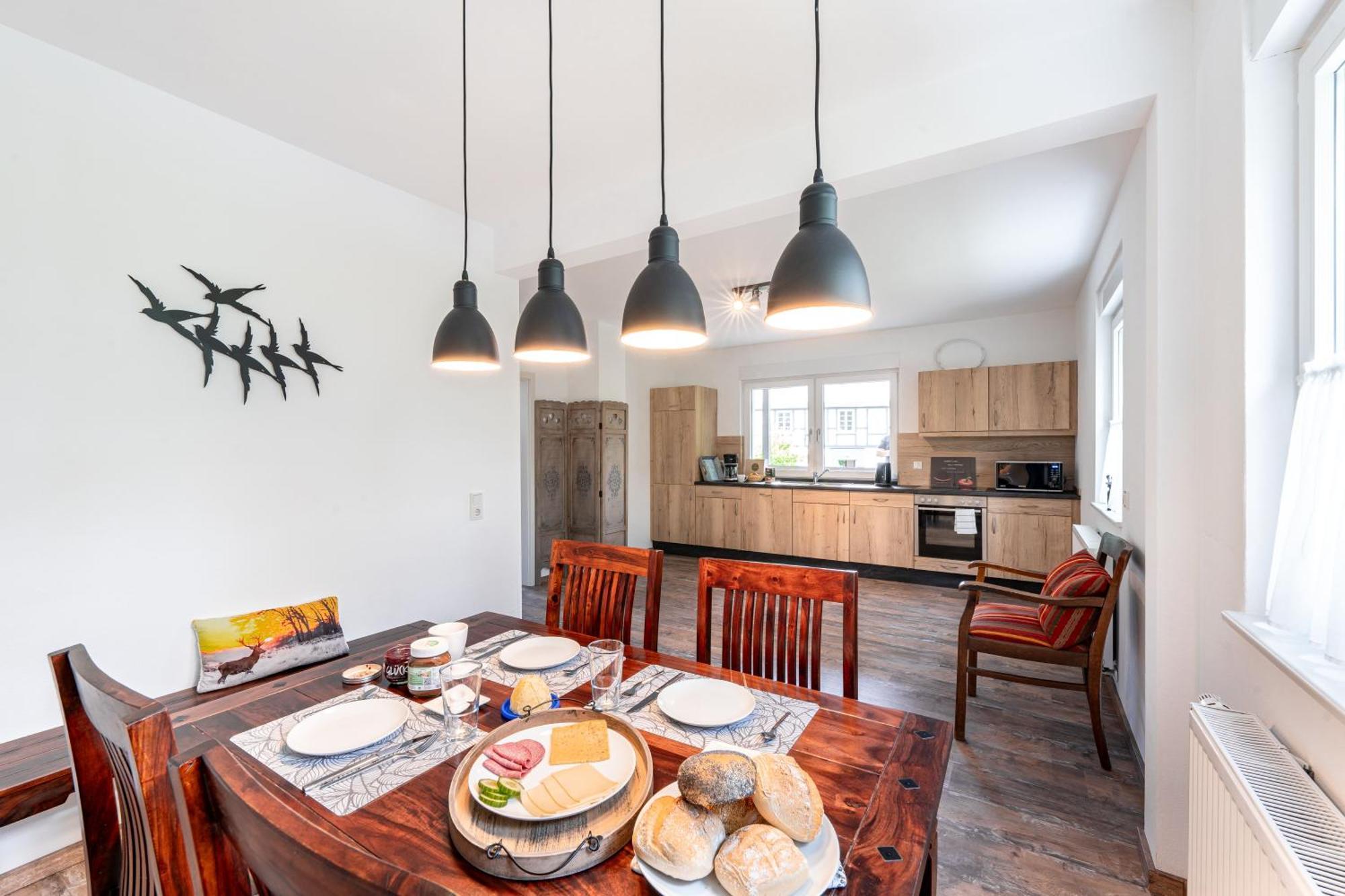 Ferienwohnung Haus An Der Lenne Lennestadt Eksteriør billede
